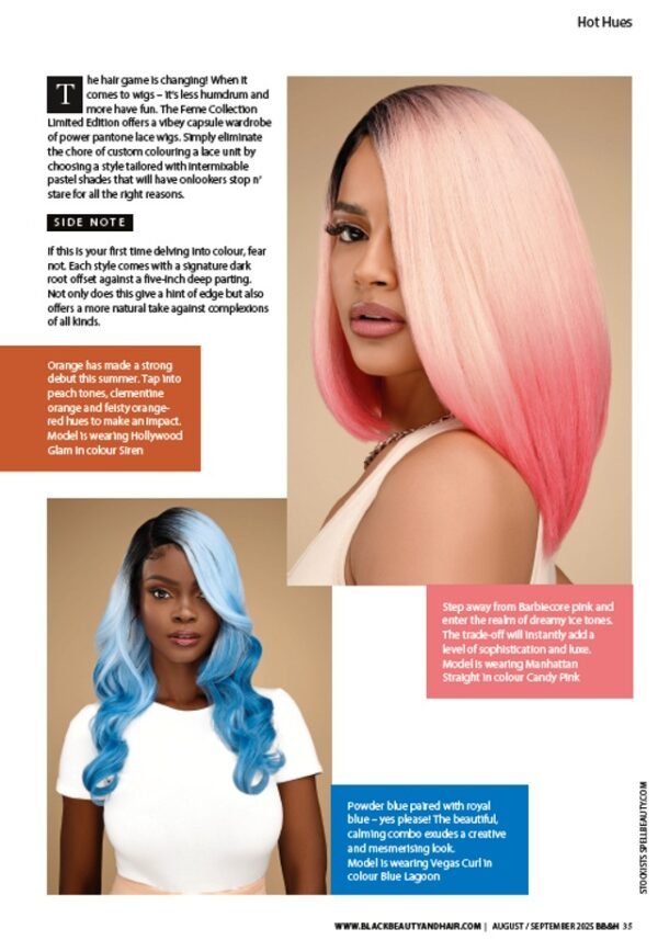 Feme Lace Wig Limited Edition - Manhattan Straight - Image 7