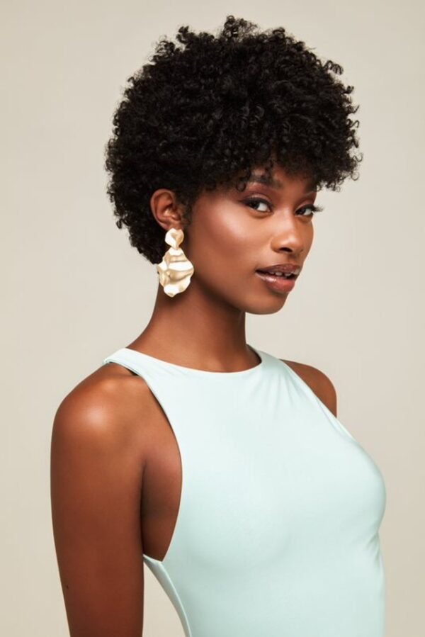 Feme Afro Lace Wig - Super Coiled Pixie - Image 5