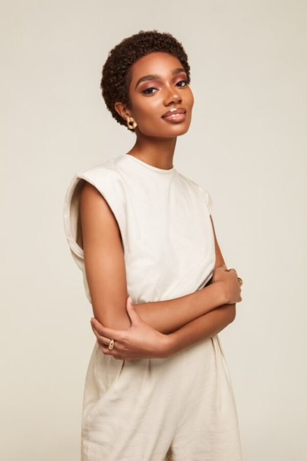 Feme Afro Lace Wig - Classic Kinks - Image 4
