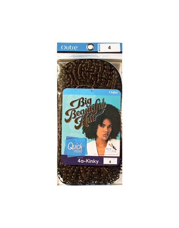 Big Beautiful Hair - 4a-Kinky Quick Weave - Image 2
