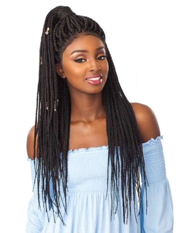 Cloud 9 Braided Lace Wig - Box Braid Large - Image 2