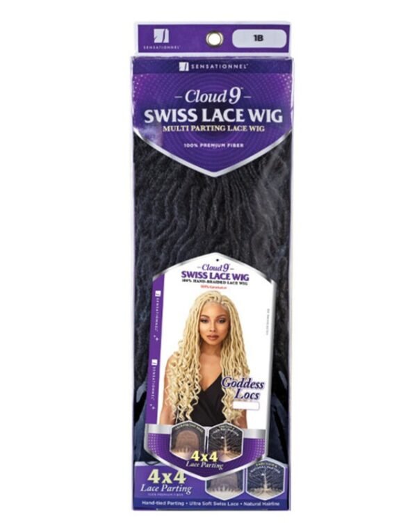 Cloud 9 Braided Lace Wig - Goddess Locs - Image 3