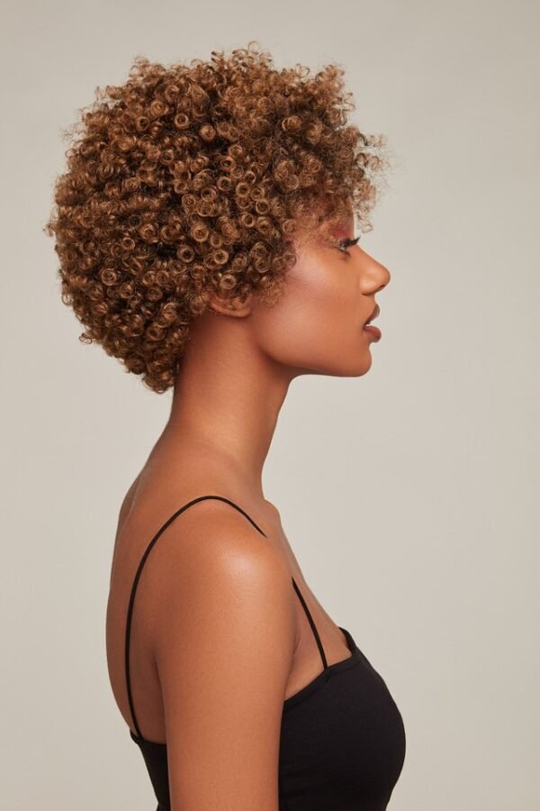Feme Afro Lace Wig - Soft Natural Curl - Image 2
