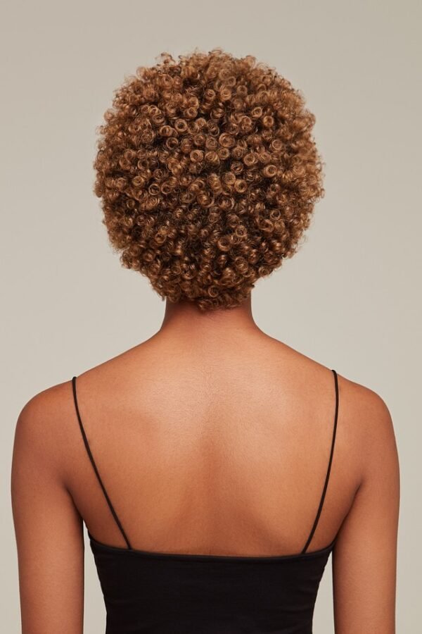 Feme Afro Lace Wig - Soft Natural Curl - Image 3