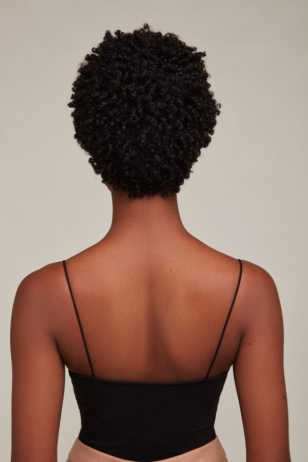 Feme Afro Lace Wig - Super Coiled Pixie - Image 3