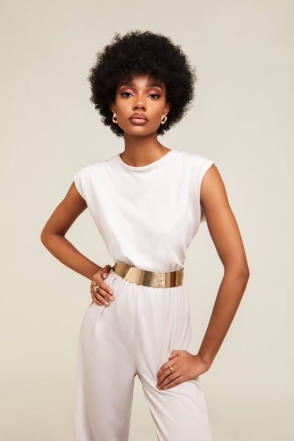 Feme Afro Lace Wig - Jumbo Coiled Pixie - Image 3